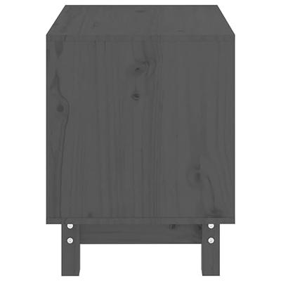 VidaXL Hondenhok 50x40x52 cm massief grenenhout grijs