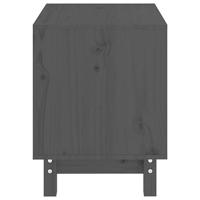 VidaXL Hondenhok 50x40x52 cm massief grenenhout grijs - thumbnail