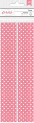 American Crafts • paper straws 4 parfait dot