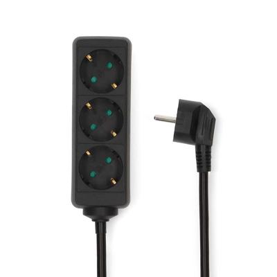 Nedis ESOC330F1BK drievoudige stekkerdoos met kinderbeveiliging zwart 3m Nedis ESOC330F1BK drievoudige stekkerdoos met kinderbeveiliging zwart 3m