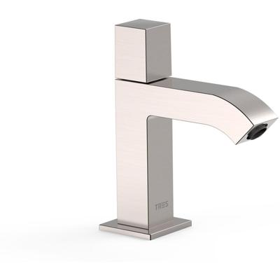 Fonteinkraan Tres Cuadro Exclusive Vierkant 1 Waterleiding of Voormengsysteem RVS Tres