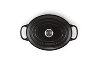 Le Creuset Braadpan Signature ovaal Mat Zwart ø 29 cm / 4,7 liter - thumbnail