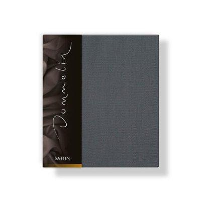 Dommelin Dommelin Kussensloop Uni Satijn 300TC 555 Olifantgrijs 50x70