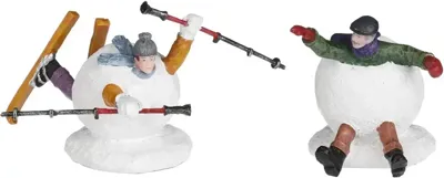 Luville Schneewald People in snow 2 stuks