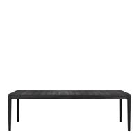 Ethnicraft Tuintafel 'Bok' Gevernist Teakhout, 250 x 100cm, kleur Zwart - thumbnail