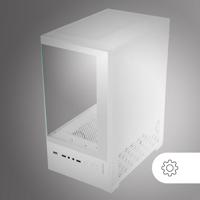 Mars Gaming MC-SE2 Mini Tower Wit - thumbnail