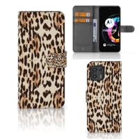 Motorola Edge 20 Lite | Telefoonhoesje | Met pasjeshouder | Leopard - thumbnail