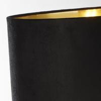 Searchlight Gouden tafellampWhitby met zwarte kap - EU81214BK - thumbnail