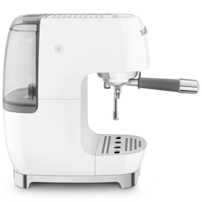 SMEG ECF03WHEU 50's Style Handmatige Espressomachine - Wit