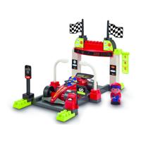 Ecoiffier Abrick speelset pit stop formule 1 - thumbnail