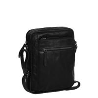 Chesterfield Schoudertas Dessau Unisex Zwart - thumbnail