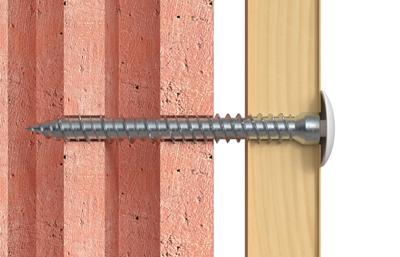 Fischer Kozijnschroef FFSZ 7,5 x 302 T30 met cilinderkop - 532921 - 100 stuk(s) - 532921