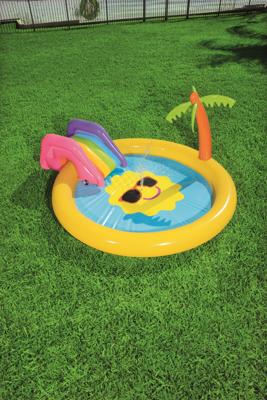 Bestway speelzwembad 237x201x104cm - thumbnail
