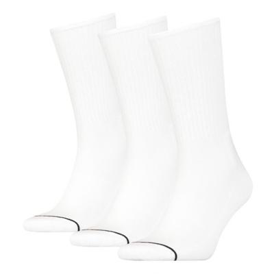 Calvin Klein Heren Sokken Athleisure 3-pack Wit-One Size (40-46)
