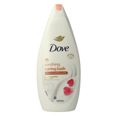 Dove Soothing Caring Almond Oil & Hibiscus Bath Cream