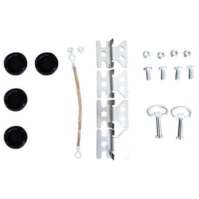 TRU COMPONENTS TC-SS404020 Schakelkast 400 x 400 x 200 RVS Lichtgrijs 1 stuk(s)