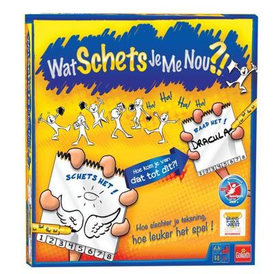 Spel Wat schets je me nou?! 6 spelers Spel Wat schets je me nou?! 6 spelers