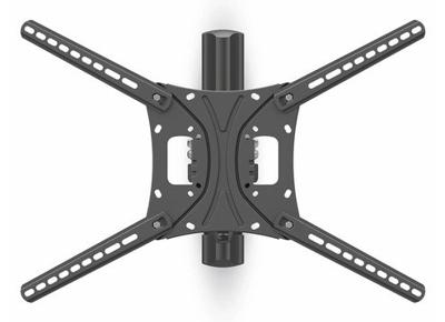 Draai- en Kantelbare TV-Muurbeugel | 13 - 86 " | Maximaal schermgewicht: 60 kg | Kantelbaar | Draaibaar | Minimale muurafstand: 70 mm | Maximale muurafstand: 1020 mm | 3 Draaipunt(en) | ABS / Staal | Zwart