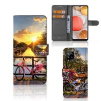 Samsung Galaxy A42 5G | Flip Cover | Amsterdamse Grachten - thumbnail