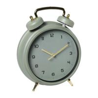 Tafelklok - groen - 30x24x7 cm - thumbnail