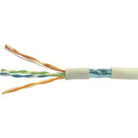 VOKA Kabelwerk 103080-00 Netwerkkabel CAT 5e F/UTP 4 x 2 x 0.2 mm² Grijs per meter - thumbnail