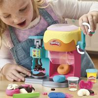 Play-Doh Donut Drop Shop, boetseerkleiset, speelgoed met nepvoedsel, creatieve activiteiten voor kinderen vanaf 3 jaar. - thumbnail