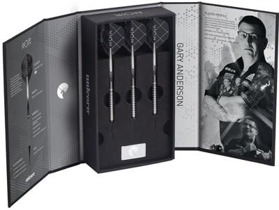 Unicorn Gary Anderson Noir 70% Soft Tips