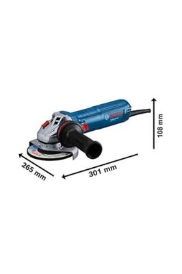 Bosch Professional GWS 12-125 Haakse slijper 125mm 1200W + protection handgreep - 06013A6106