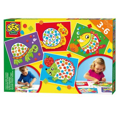 SES ik leer mozaïeken