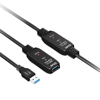 club3D CAC-1405 USB-kabel USB 3.2 Gen1 (USB 3.0 / USB 3.1 Gen1) 10.00 m Zwart
