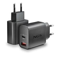 Laptop oplader NGS ERA20WBLACK 20 W Zwart - thumbnail