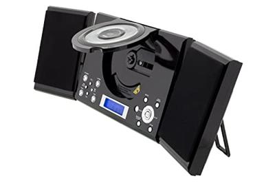 Roxx MC 201 Stereoset AUX, CD, FM Incl. afstandsbediening, Incl. luidspreker, Wekfunctie Zwart