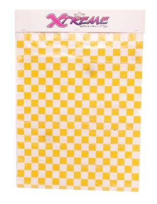 Diverse Stickerset blokvlag geel