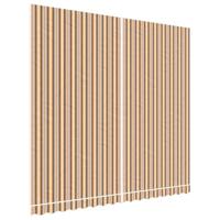 VidaXL Vervangingsdoek voor luifel gestreept 4x3,5 m meerkleurig - thumbnail