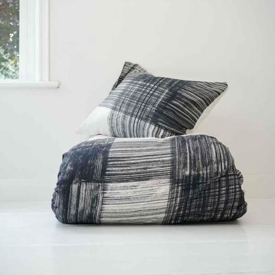 Auping Morning Haze black dekbedovertrek