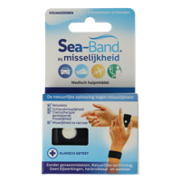 Polsband volwassenen zwart 1 Paar - thumbnail