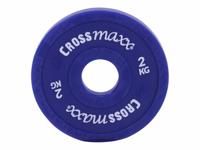 Crossmaxx Elite fractional plate l 2 kg l blue - thumbnail
