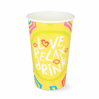 Milkshakebeker Karton 90mm (25x 400cc) - thumbnail