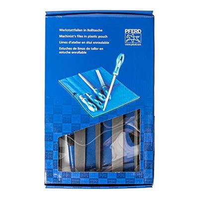 PFERD TOOLS 11801543 Werkplaatsvijlenset kap 3 in PVC-roltas incl. kartonnen doosje Lengte 250 mm 1 stuk(s) PFERD TOOLS 11801543 Werkplaatsvijlenset kap 3 in PVC-roltas incl. kartonnen doosje Lengte 250 mm 1 stuk(s)
