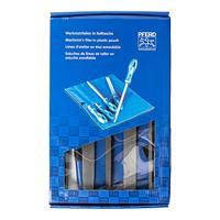 PFERD TOOLS 11801543 Werkplaatsvijlenset kap 3 in PVC-roltas incl. kartonnen doosje Lengte 250 mm 1 stuk(s) - thumbnail