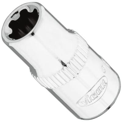 Vigor V7920-EP8 E+ profiel Dopsleutelinzetstuk 1 stuks Vierkant, 1/4 (6.3 mm)