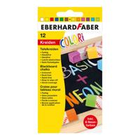 Eberhard Faber ef-526012 bordkrijt vierkant 12 stuks - thumbnail