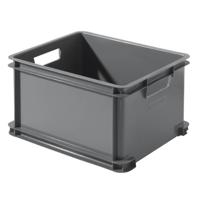 Curver 156011 Opbergbox Unibox Classic L Stapelbaar (b x h x d) 430 x 235 x 350 mm Zilver 1 stuk(s) - thumbnail