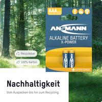 ANSMANN 5015721 - Batterie alcaline Micro X-Power, colore: Rosso - thumbnail