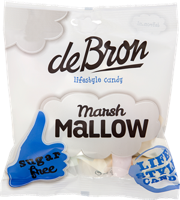 De Bron Marshmallows suikervrij 75 Gram - thumbnail
