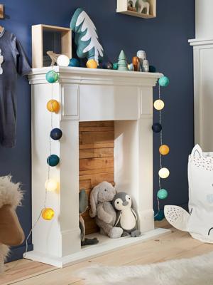 Lichtgevende ballen slinger meerdere kleuren Lichtgevende ballen slinger meerdere kleuren