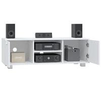 Tv-meubel 120x40,5x35 cm bewerkt hout wit - thumbnail