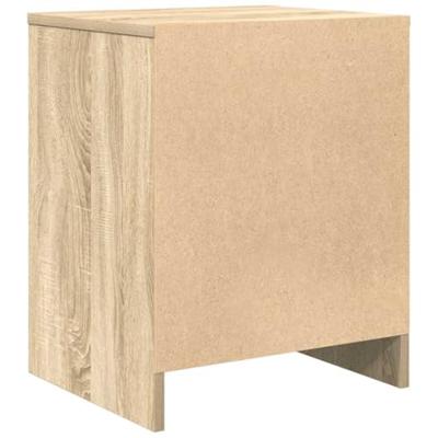 Nachtkastjes 2 st met lade 40x34x50 cm sonoma eikenkleurig