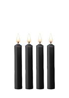 Teasing Wax Candles - Parafin - 4-pack - Black - thumbnail
