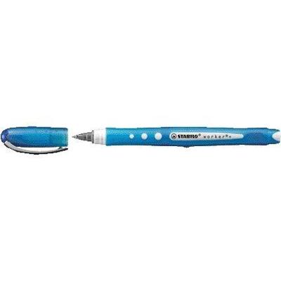 Rollerpen STABILO worker colorful 2019/41 medium blauw | 10 stuks